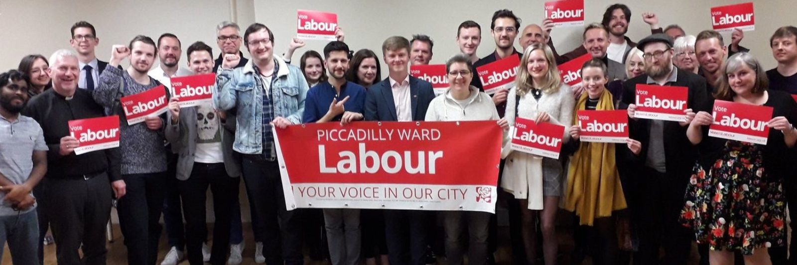 Jon-Connor Lyons Backed By Members and Selected to be the Next Piccadilly Candidate for May 2020! 